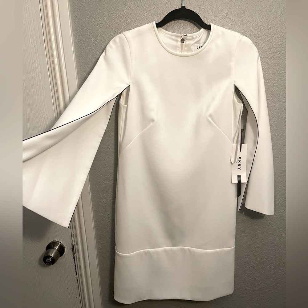 DKNY dress size 2 white.